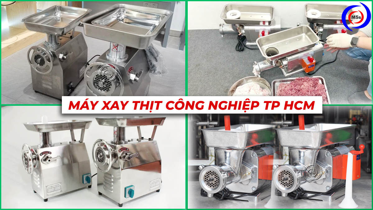 Máy xay thịt công nghiệp tại TP HCM Máy xay thịt công nghiệp tại TP HCM