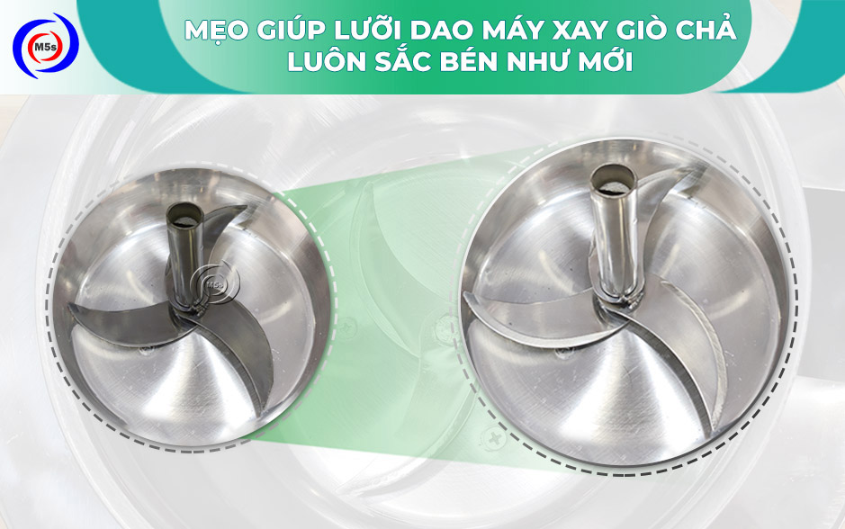 mẹo giúp lưỡi dao máy xay giò chả luôn sắc bén mẹo giúp lưỡi dao máy xay giò chả luôn sắc bén
