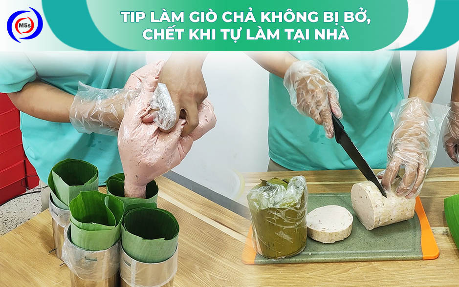 Tip làm giò chả không bị bở Tip làm giò chả không bị bở