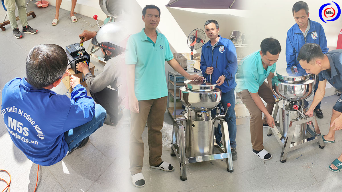 Máy xay giò chả 7kg M5s Máy xay giò chả 7kg M5s