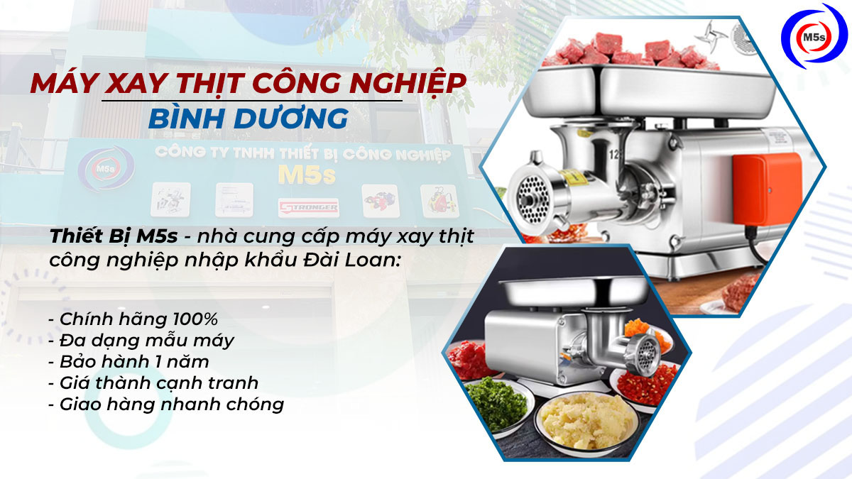 Máy xay thịt công nghiệp Bình Dương Máy xay thịt công nghiệp Bình Dương