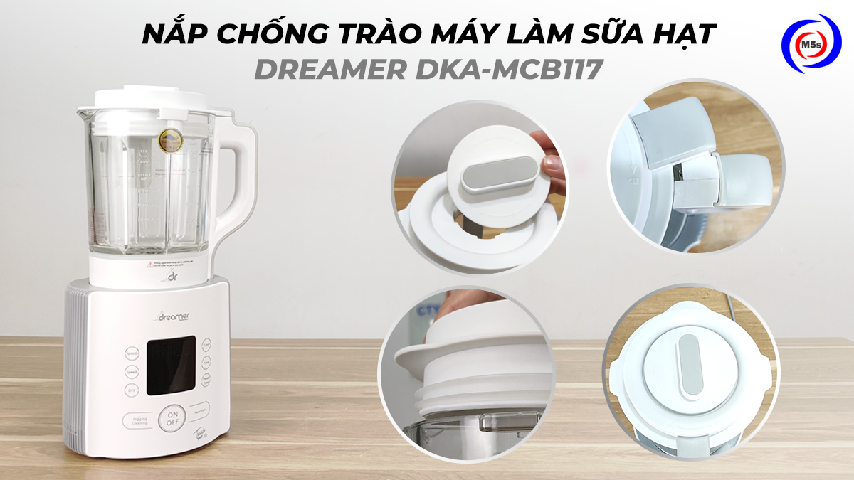 Nắp chống trào của máy làm sữa hạt Dreamer DKA-MCB117 Nắp chống trào của máy làm sữa hạt Dreamer DKA-MCB117
