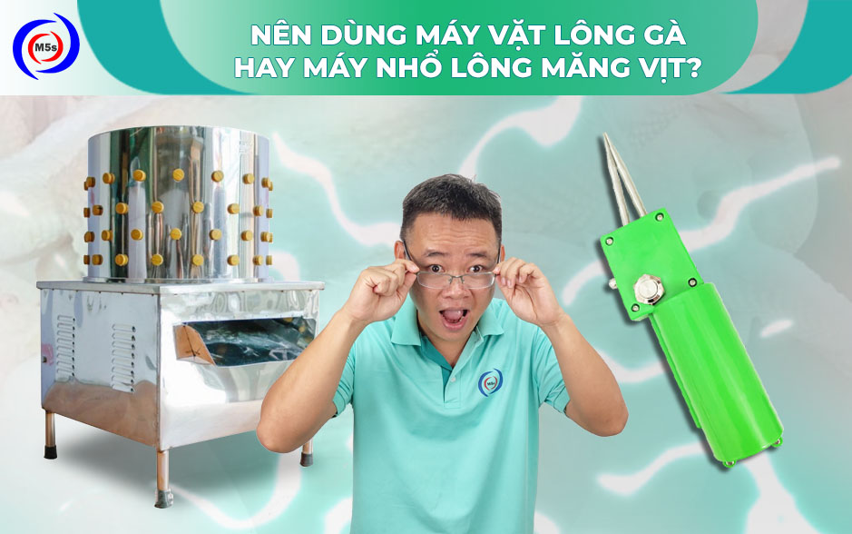 So sánh máy vặt lông gà với máy nhổ lông măng vịt So sánh máy vặt lông gà với máy nhổ lông măng vịt