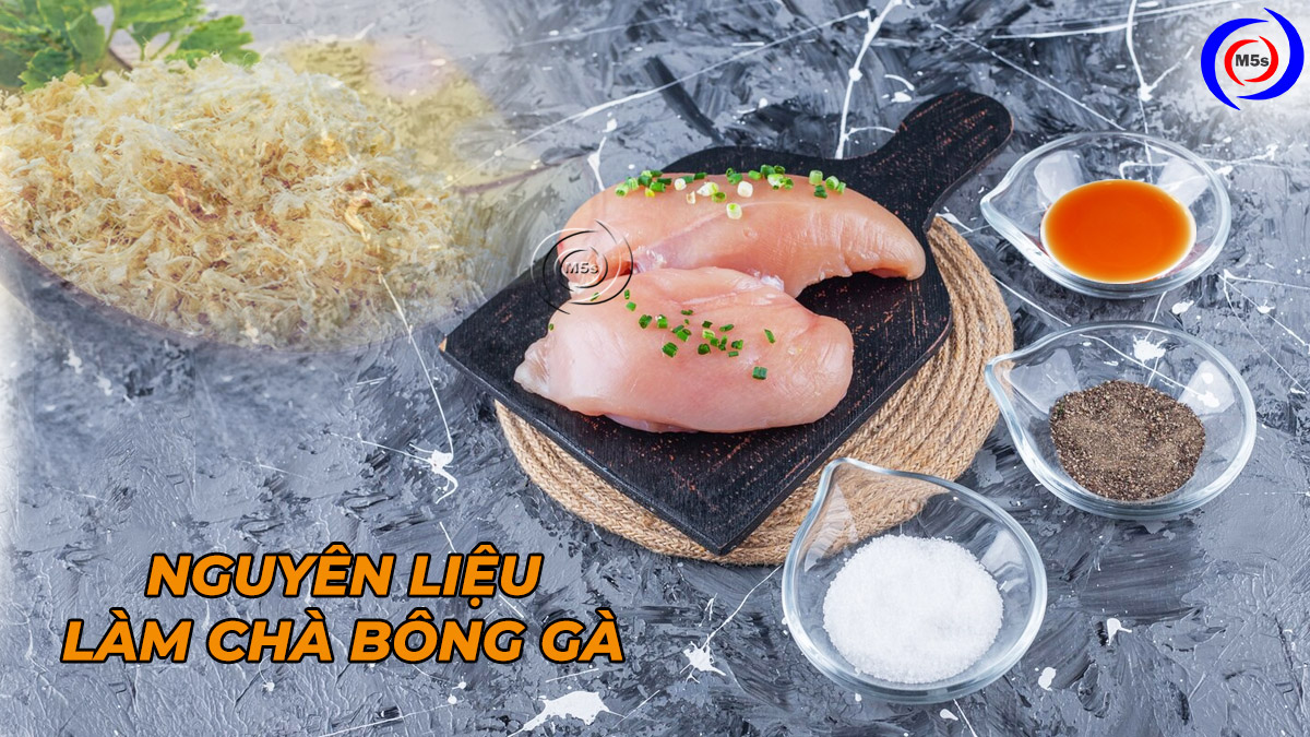 nguyên liệu làm chà bông gà nguyên liệu làm chà bông gà