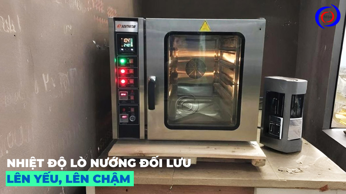 Nhiệt độ lò nướng bánh mì lên yếu, lên chậm Nhiệt độ lò nướng bánh mì lên yếu, lên chậm