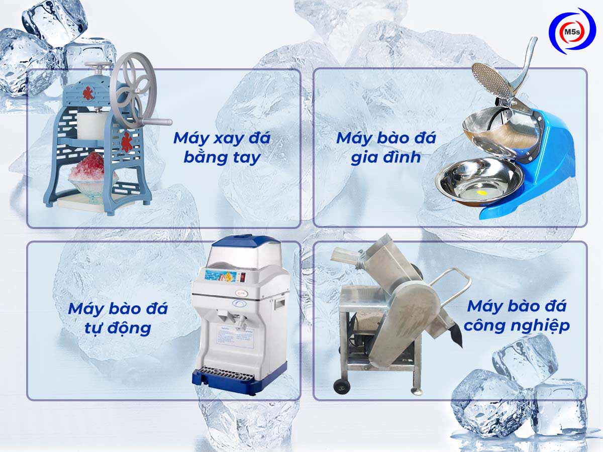 Phân loại máy bào đá Phân loại máy bào đá