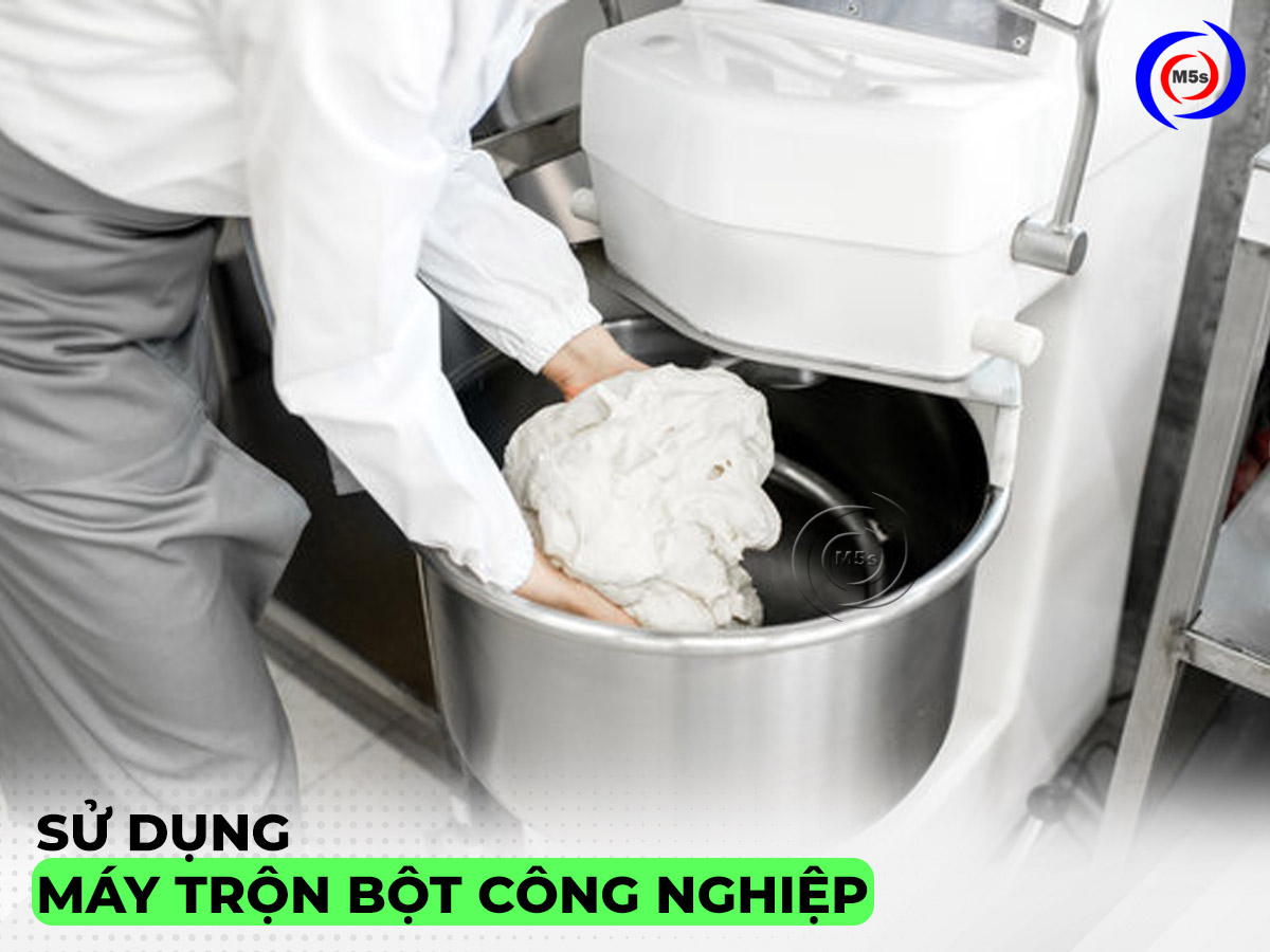 Sử dụng máy trộn bột công nghiệp Sử dụng máy trộn bột công nghiệp