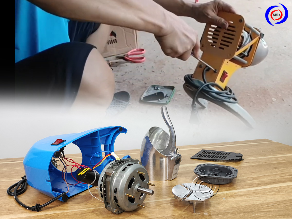 Sửa chữa máy bào đá bị rò rỉ điện Sửa chữa máy bào đá bị rò rỉ điện