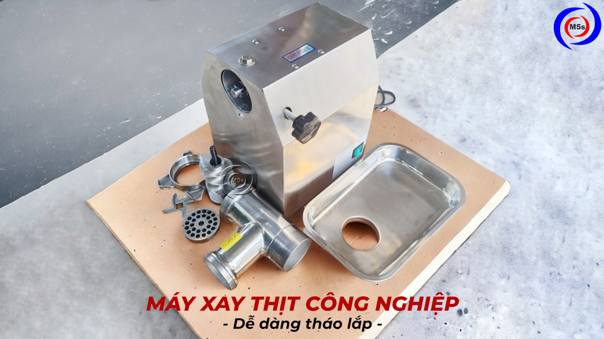 máy xay thịt công nghiệp SXC-12 dễ dàng tháo lắp máy xay thịt công nghiệp SXC-12 dễ dàng tháo lắp
