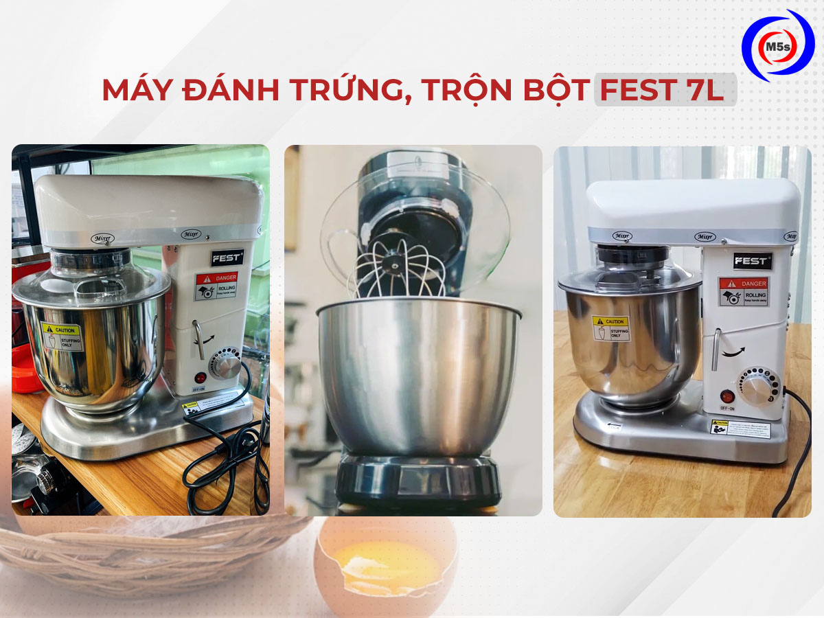 Máy đánh trứng, trộn bột FEST 7L Máy đánh trứng, trộn bột FEST 7L