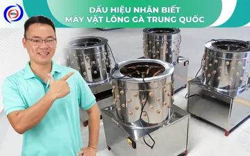 Dấu hiệu nhận biết máy vặt lông gà Trung Quốc