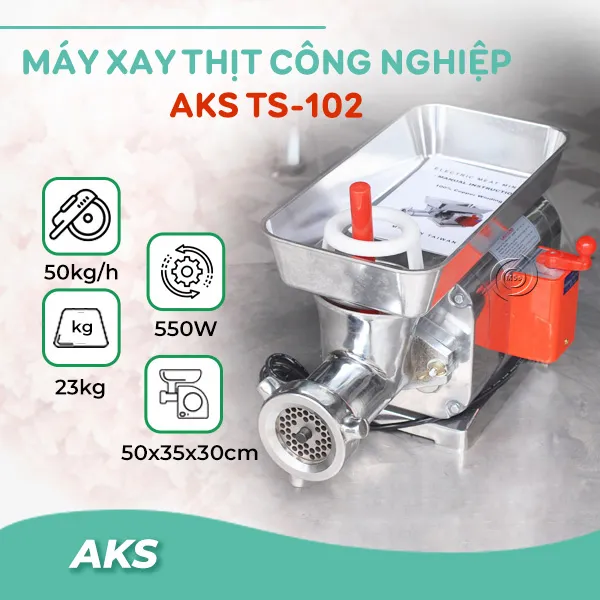 Máy xay thịt công nghiệp AKS TS-102