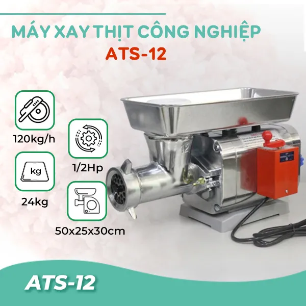 Máy xay đùn thịt Đài Loan ATS-12