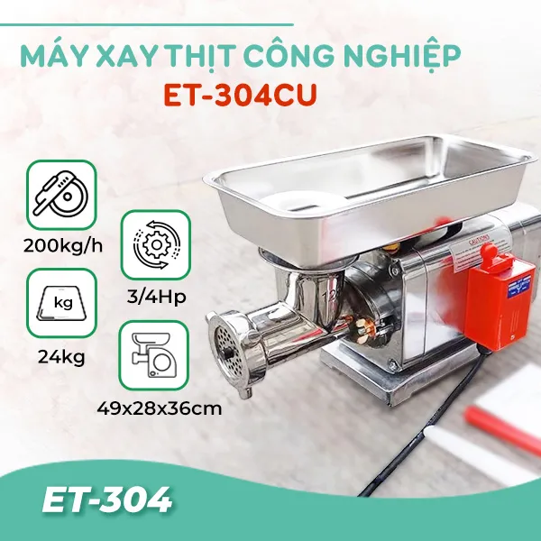 Máy xay thịt Đài Loan Extreme ET-304CU