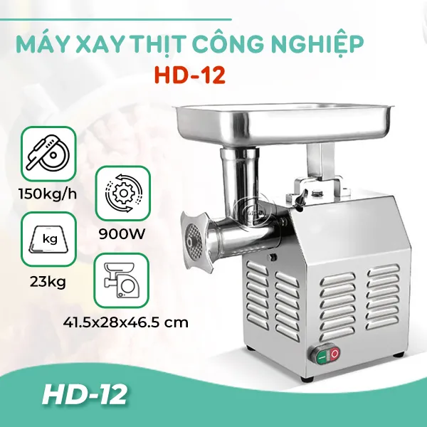 Máy xay thịt công nghiệp HD-12 