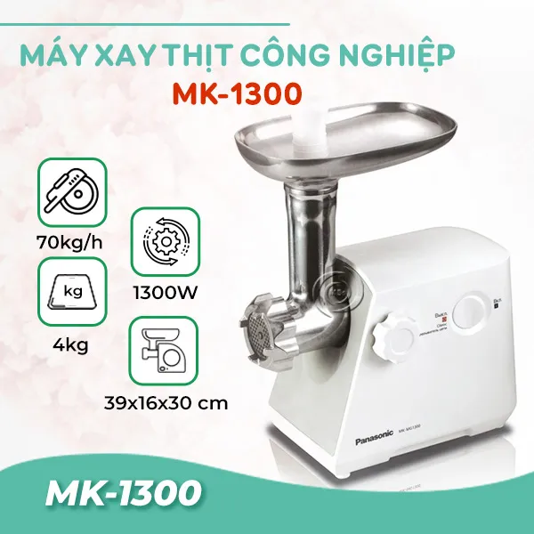 Máy xay thịt công nghiệp Panasonic MK MG1300