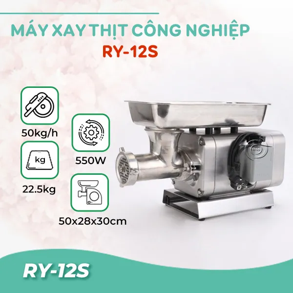  Máy xay thịt công nghiệp RY-12S