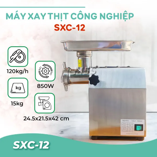 Máy xay thịt công nghiệp SXC-12 