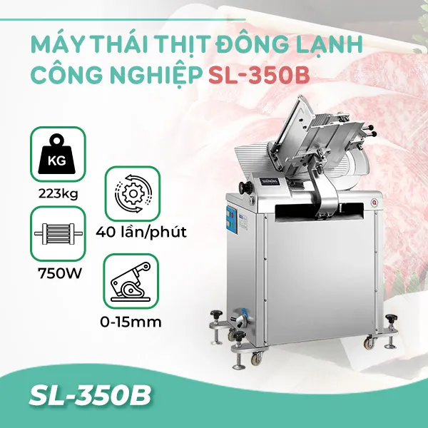 Máy thái thịt đông lạnh công nghiệp SL-350B