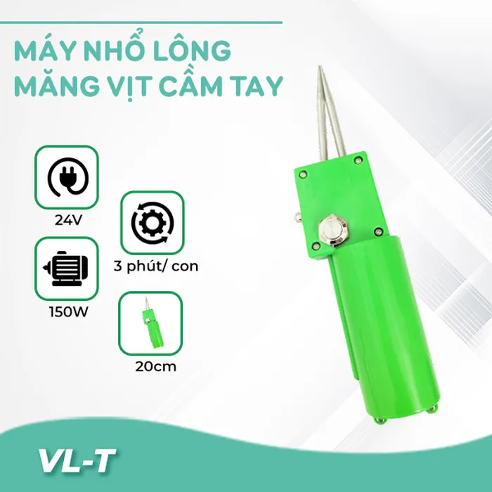 Máy nhổ lông măng vịt cầm tay VL-T