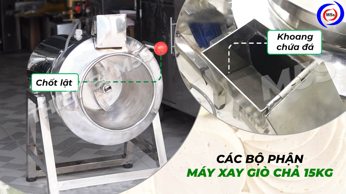 Bộ phận máy xay giò chả 15kg Bộ phận máy xay giò chả 15kg