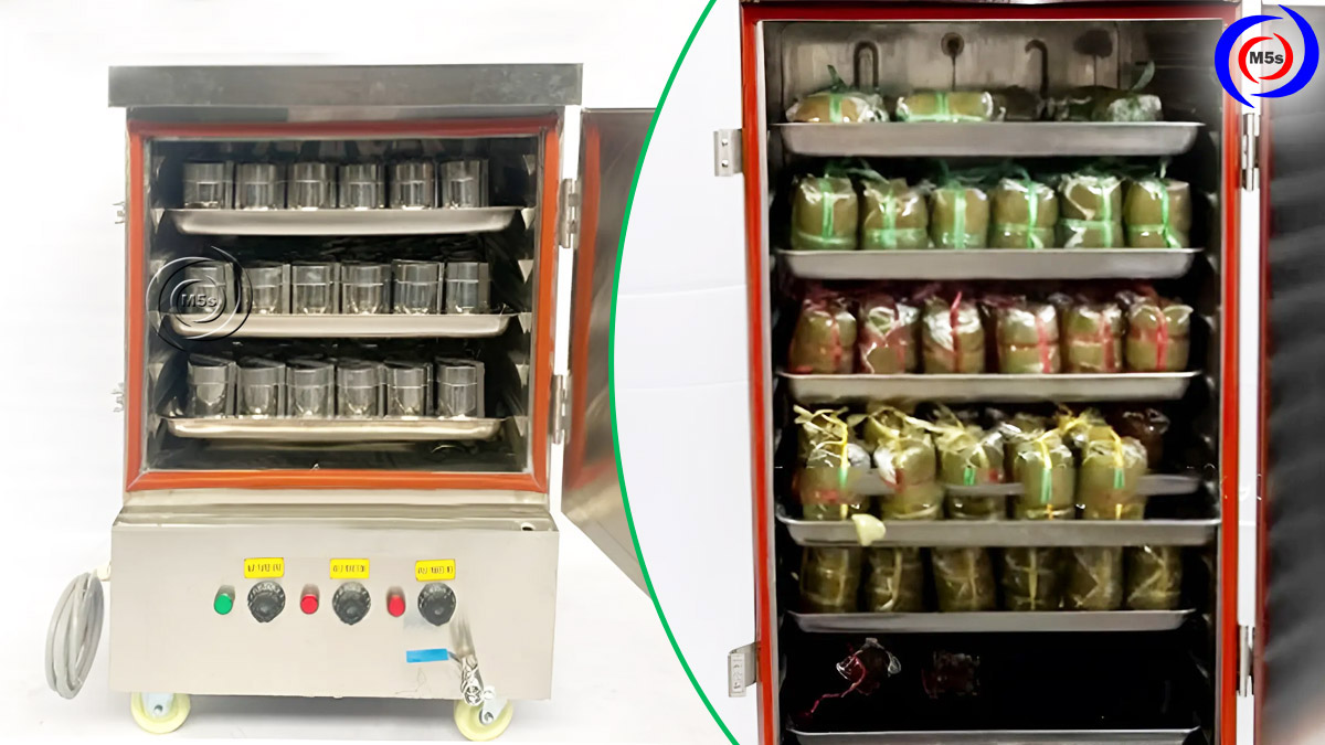 Tủ hấp giò chả chuyên dụng Tủ hấp giò chả chuyên dụng