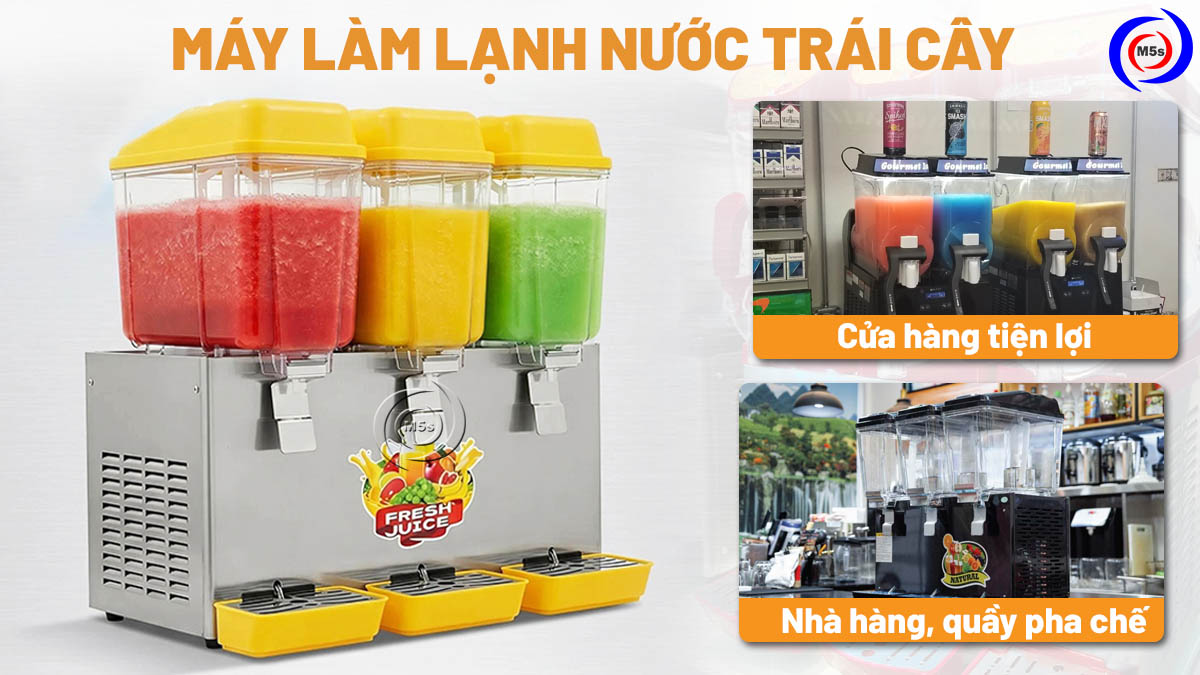 ứng dụng máy làm lạnh nước trái cây trong kinh doanh ứng dụng máy làm lạnh nước trái cây trong kinh doanh