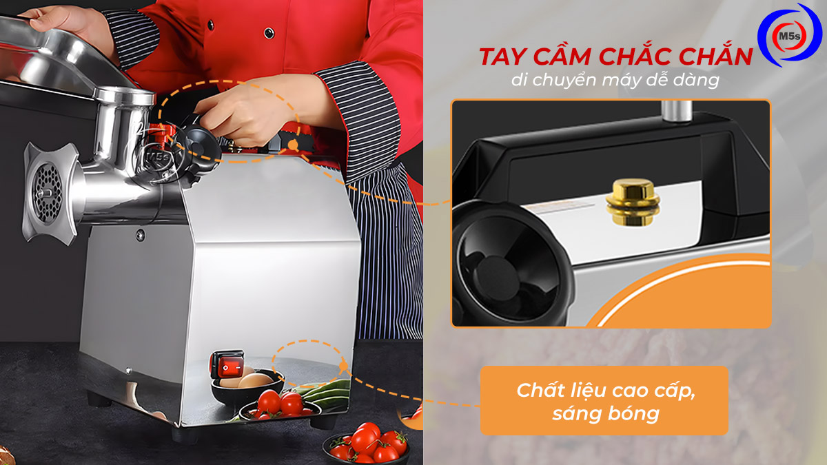 Ưu điểm máy xay thịt công nghiệp MK-12S Ưu điểm máy xay thịt công nghiệp MK-12S