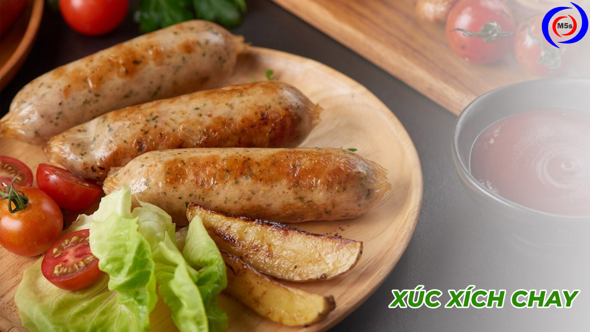 Xúc xích chay Xúc xích chay