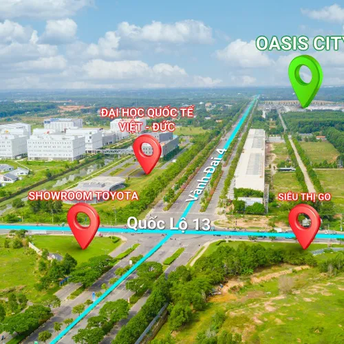 Dự án The Oasis Riverside Bến Cát Bình Dương