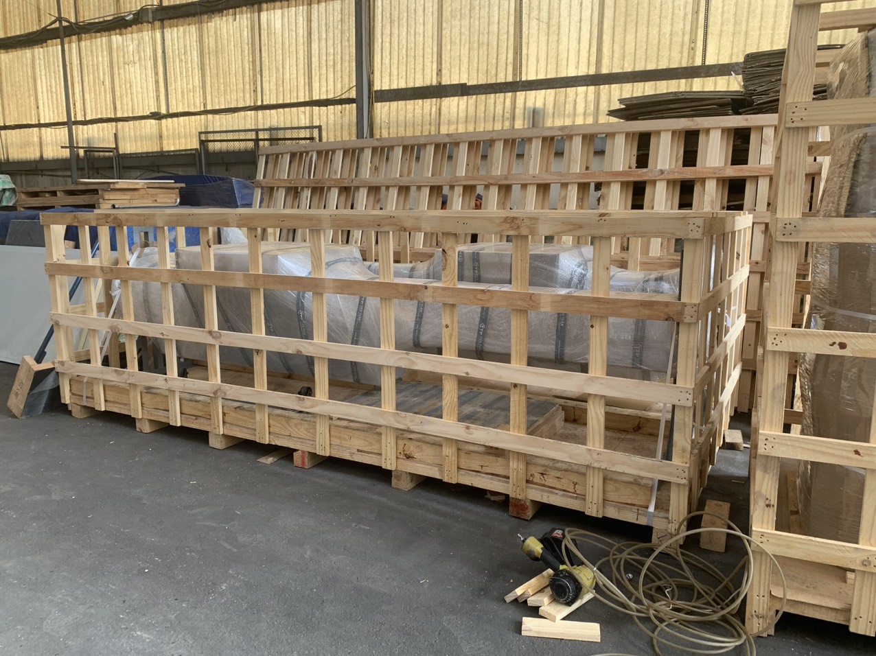 パレットボックスの梱包方法 パレットボックスの梱包方法