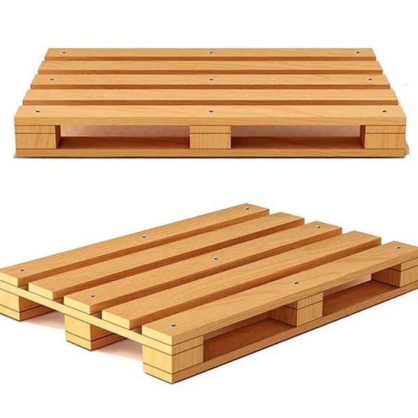 Wooden pallets for export to the European