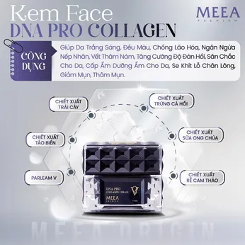 Kem Face Meea Collagen Cá Hồi V2