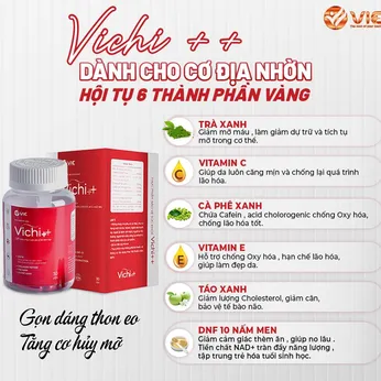 Thuốc Giảm Cân Vichi++ Chính Hãng