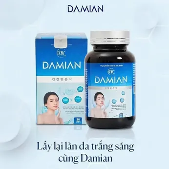 Viên Uống Trắng Da Damian Chính Hãng