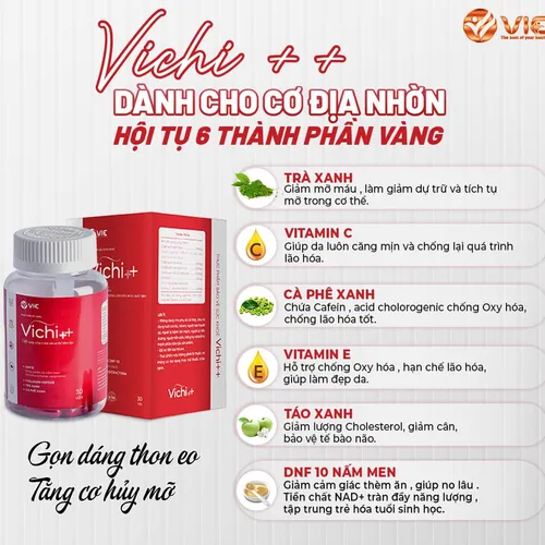 Thuốc Giảm Cân Vichi++ Chính Hãng