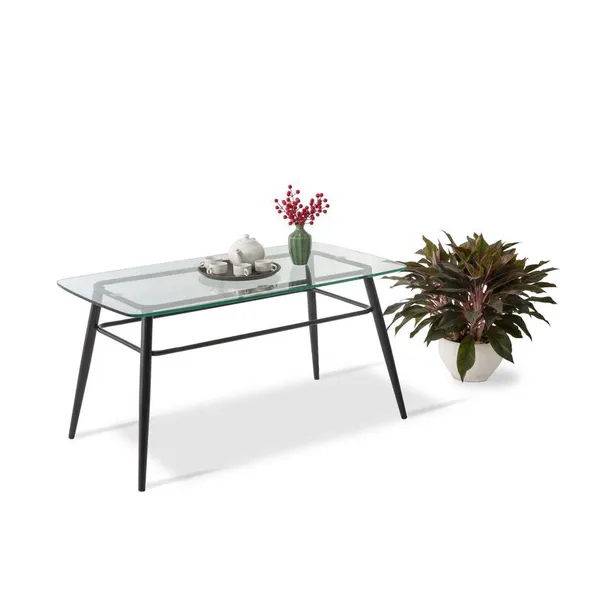 Bàn Cafe Mặt Kính BCFDT09