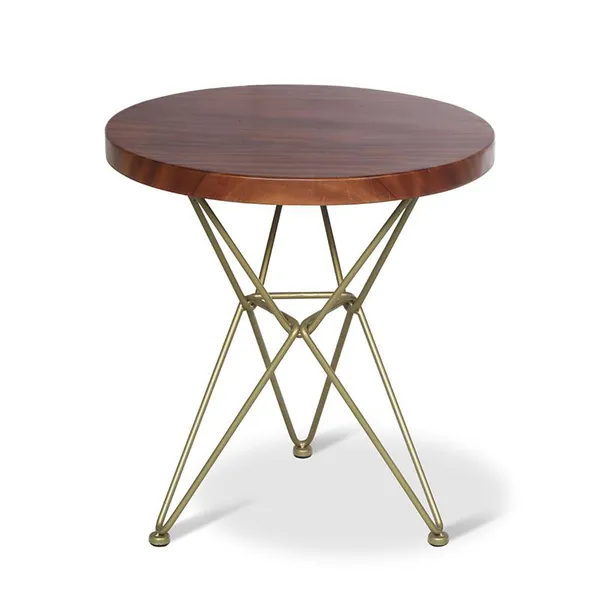 Bàn Cafe Chân Sắt BCFDT30
