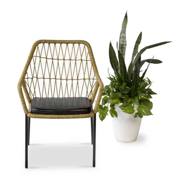 Ghế Cafe Đan Dây Dù GCFDT154