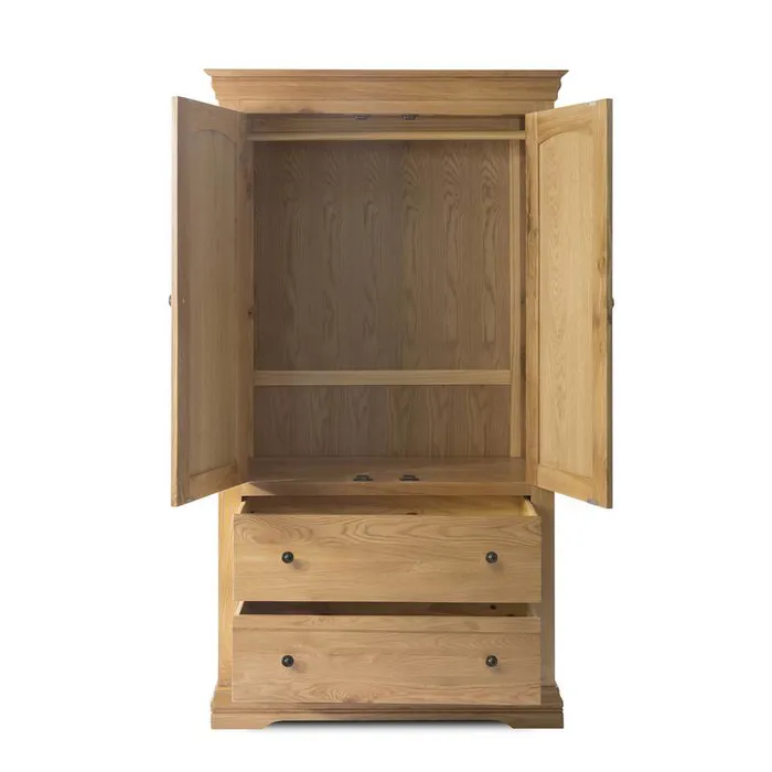 Tủ quần áo 2 cánh 2 hộc NTGD92