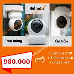 Lắp đặt camera Wifi gia đình