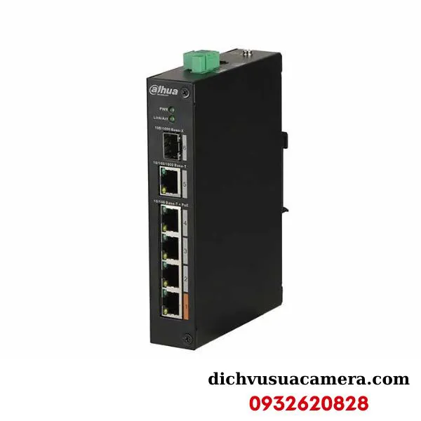 4-Port PoE Switch (Unmanaged) Dahua DH-PFS3106-4ET-60