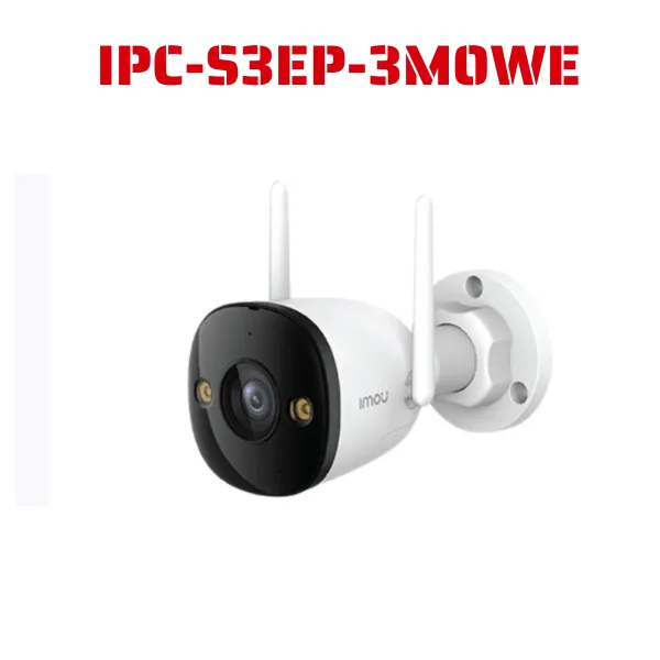 Camera Wifi thân cố định ngoài trời Full color 3.0MP Imou IPC-S3EP-3M0WE