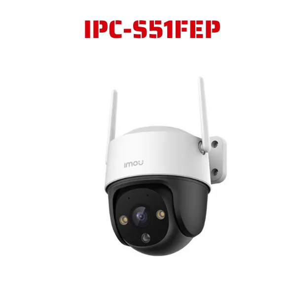 Camera Wifi PT Full Color 5.0MP Imou IPC-S51FEP