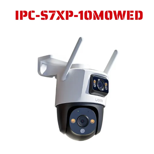 Camera wifi 2 ống kính quay quét ngoài trời 10MP Imou IPC-S7XP-10M0WED