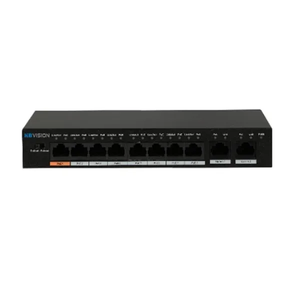 Switch PoE 8 port Kbvision KX-ASW08-P2