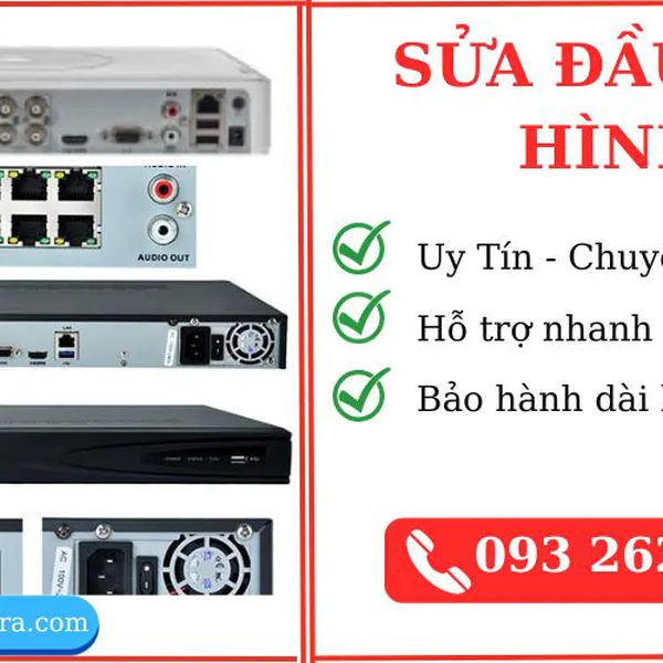 Dịch vụ sửa chữa đầu ghi camera tận nơi