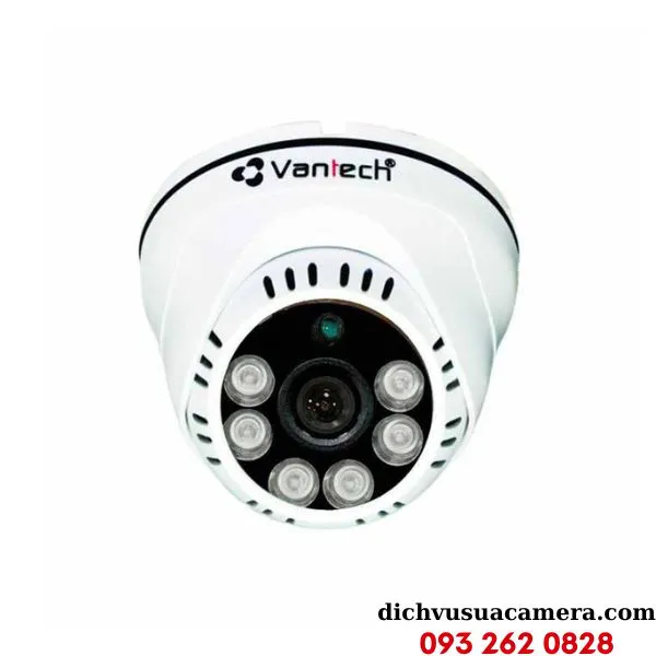 Camera analog Vantech 2.0 Megapixel TVI | AHD | CVI | CVBS IR DOME CAMERA VP-111A|T|C