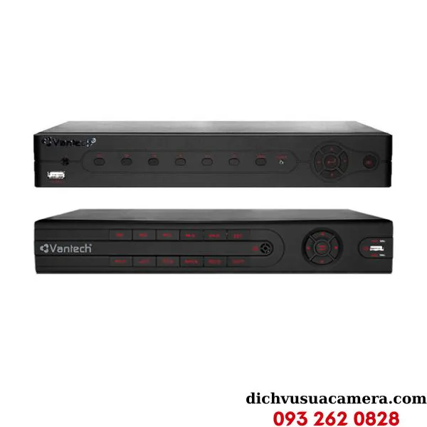 Đầu ghi hình Vantech 4 Channel AALL IN ONE NVR/DVR VP-4460A|T|C