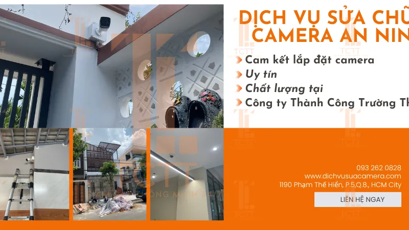 Dịch vụ sửa chữa camera quan sát tại đường Phùng Khắc Khoan Quận 1